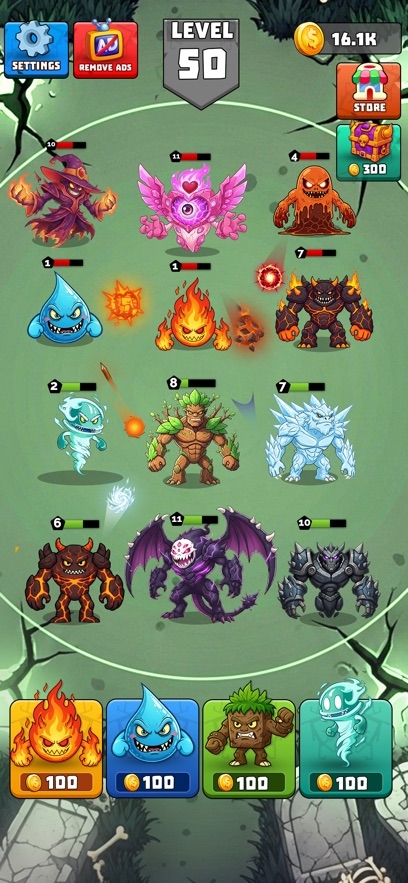Elemental Battle: Merge Game Hack