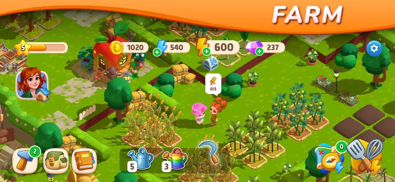 Bloom & Breakfast: Merge Town Hack