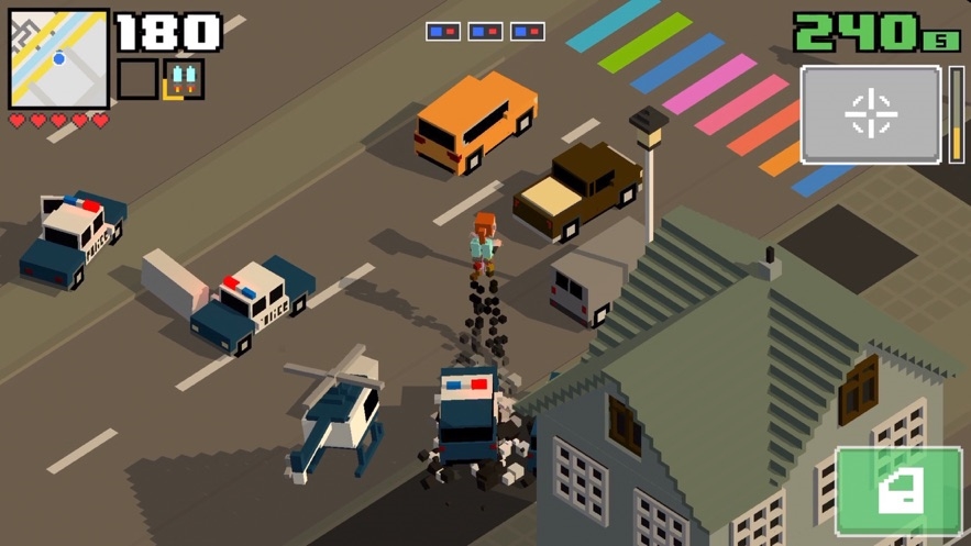 Smashy Road: Wanted 2 Hack