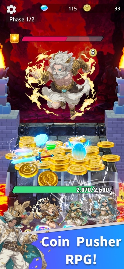 Coin Summoner: Coin Pusher RPG Hack