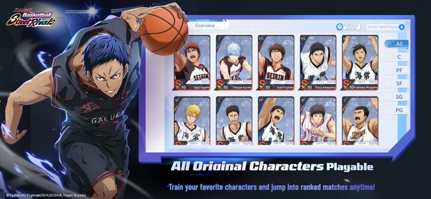 Kuroko's Basketball SR Hack