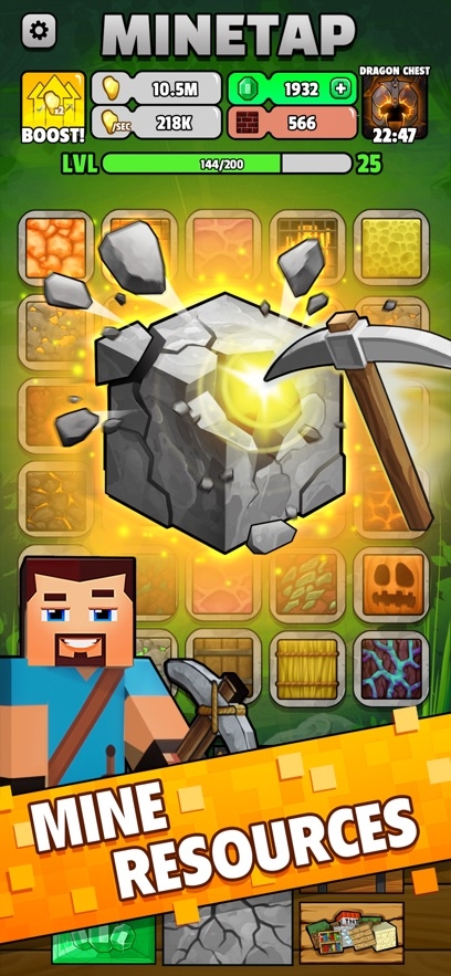 Minetap Craft Idle Mine Tycoon Hack
