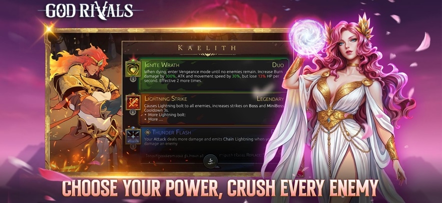 God Rivals: RPG Roguelike Hack