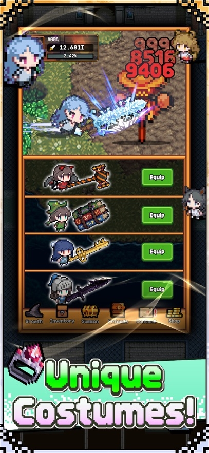 Legend of Witch : Idle RPG Hack