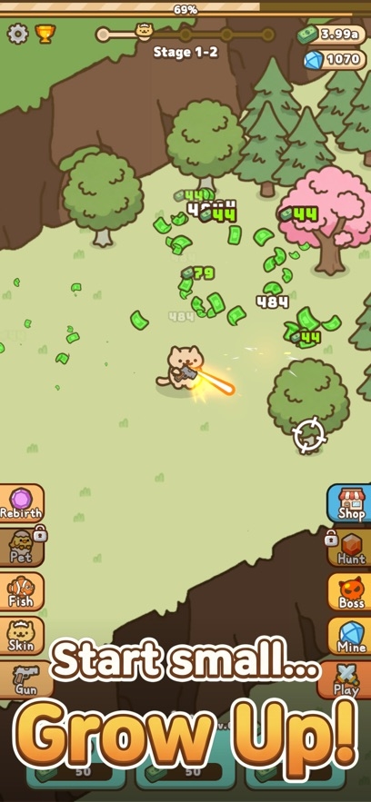 Idle Cat Gunner: Shooter RPG Hack