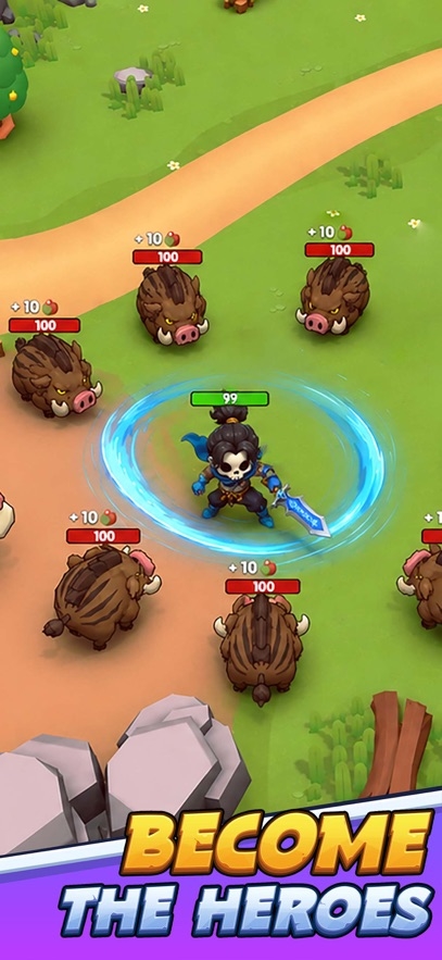 Skull Hero : XP Farm RPG Hack