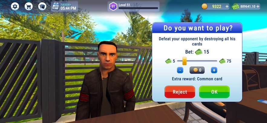 CCG Trading Card Park Hack