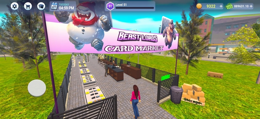 CCG Trading Card Park Hack