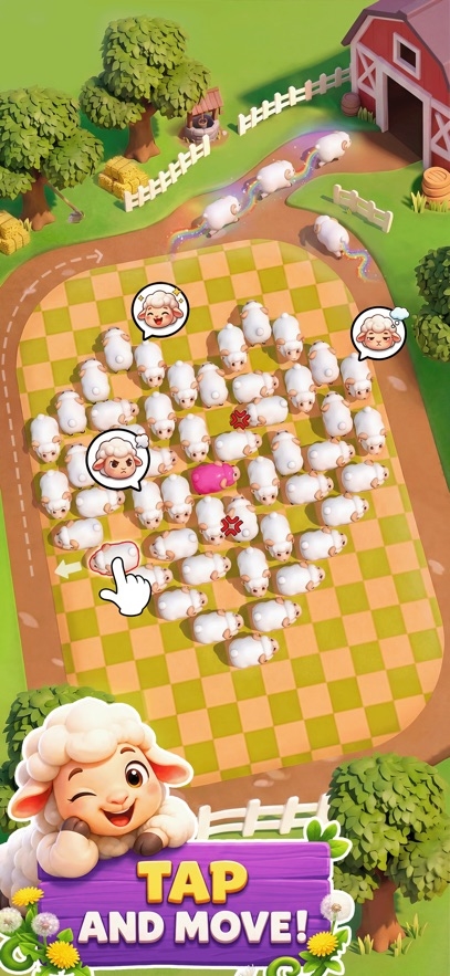 Sheep Dash-Farm Animal Escape Hack