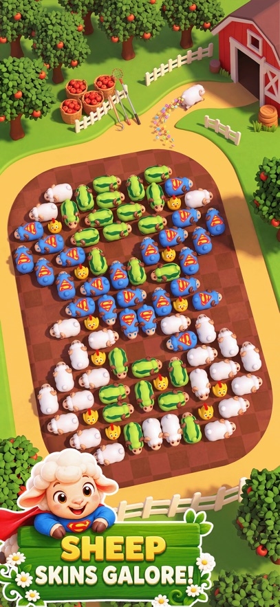 Sheep Dash-Farm Animal Escape Hack
