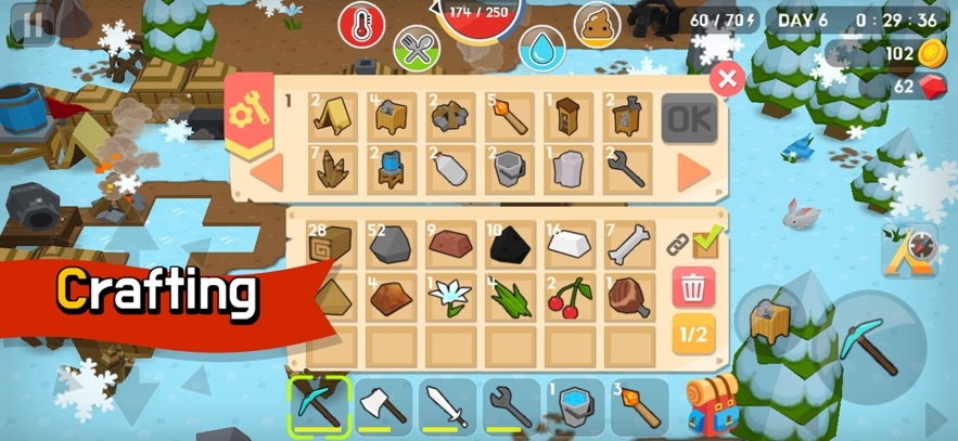 Mine Survival Hack