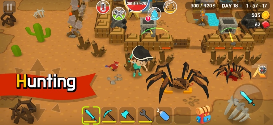 Mine Survival Hack
