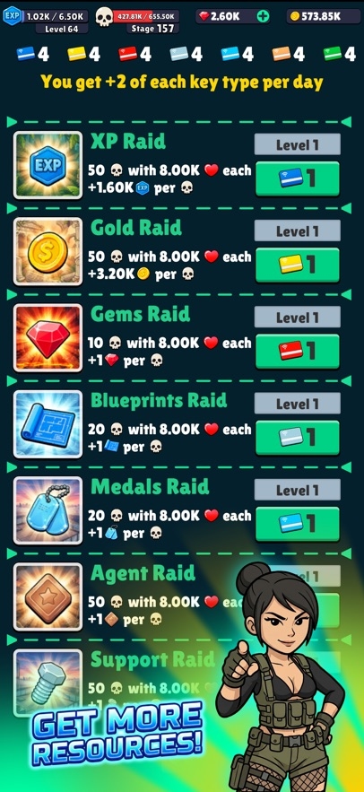 Idle Squad Tactics Hack