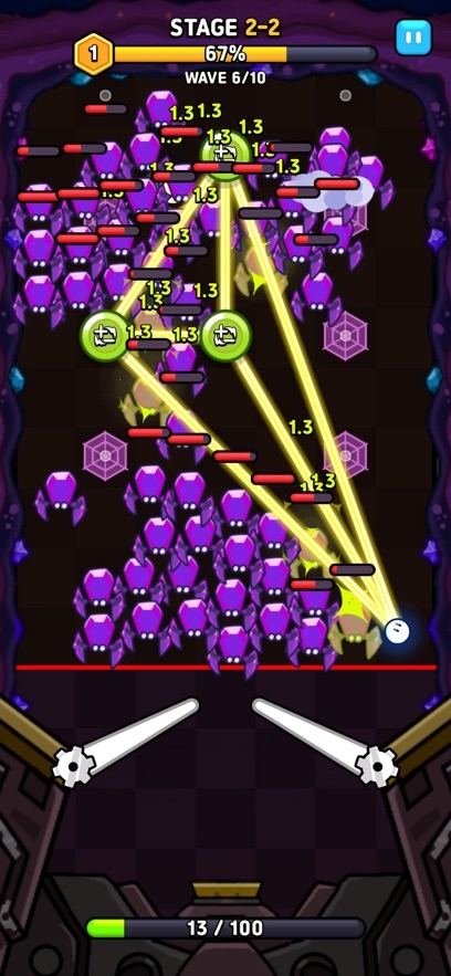 Ball in! Pinball Defense Hack