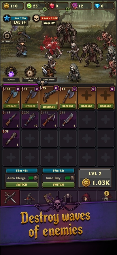Idle Vampire Hunter: Merge RPG Hack