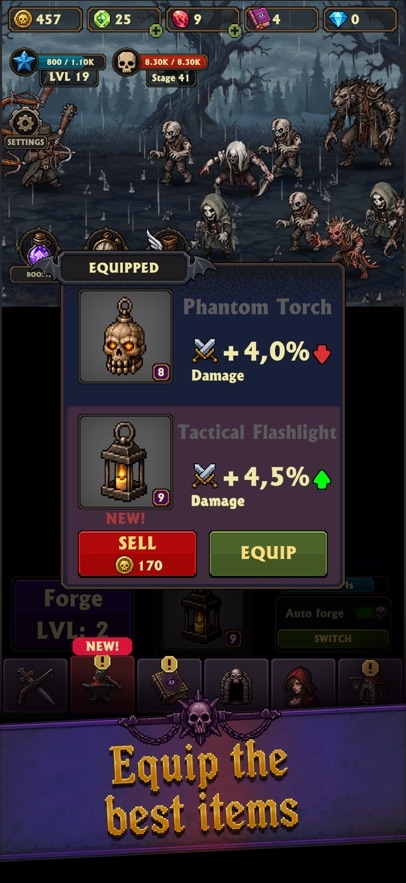 Idle Vampire Hunter: Merge RPG Hack