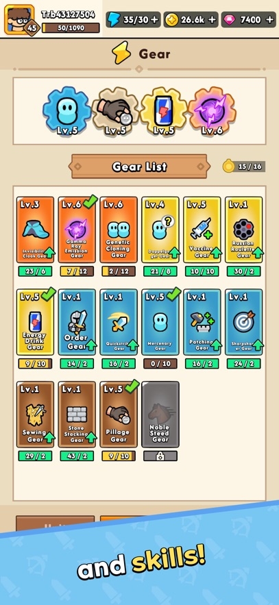 Gear Warriors Hack