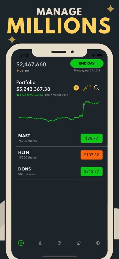 Trading Game Stock Market Sim Hack