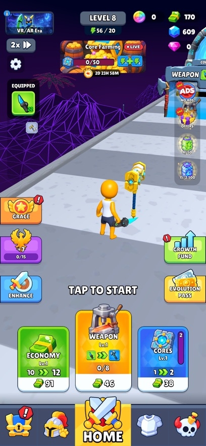 Time Evolve: Age Rush Hack
