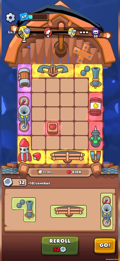 Pirate Boom: Idle puzzle RPG Hack