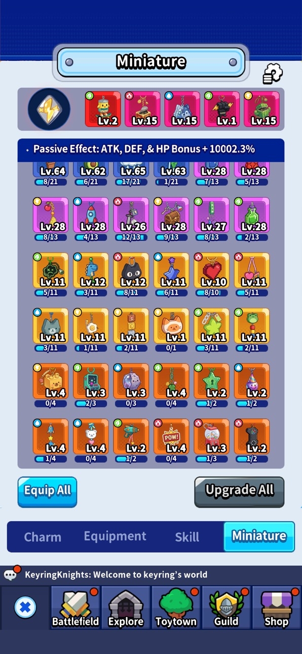 Keyring Knights Hack
