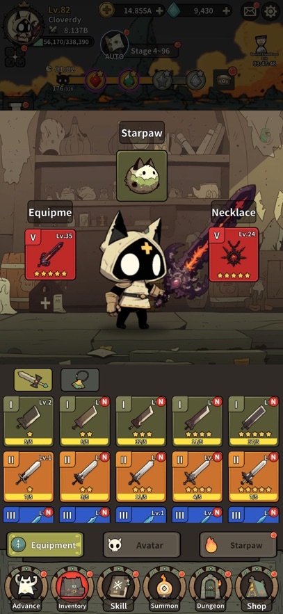 Kamnyang Knight : Idle RPG Hack