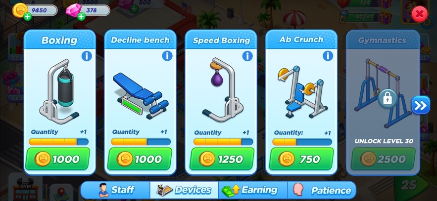Gym Mania Time Management Game Hack