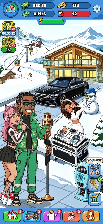 Rap Star:Idle Clicker Hack