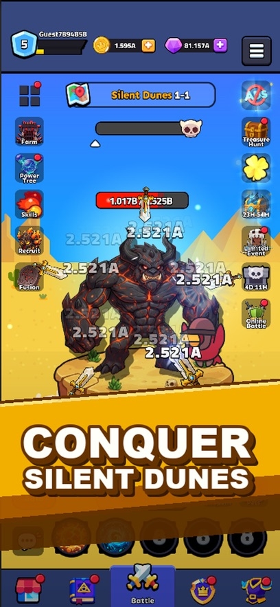 Tap Adventure: Idle RPG Hack