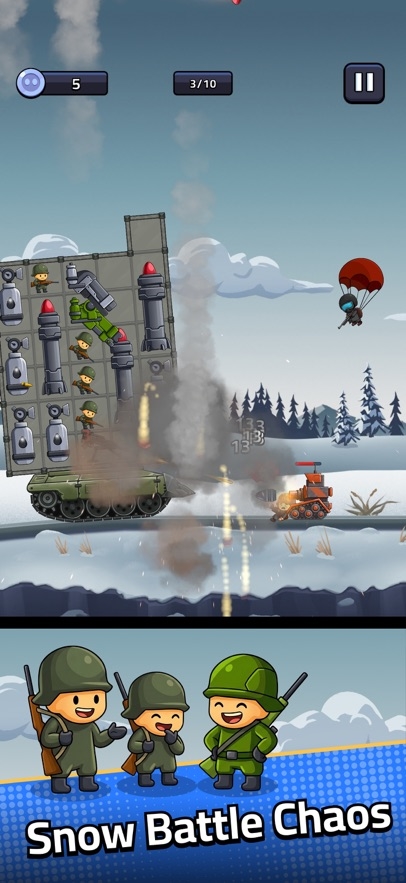 Tank Defense: Merge Attack Hack