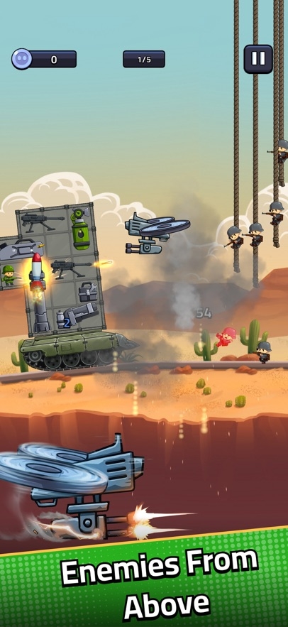 Tank Defense: Merge Attack Hack