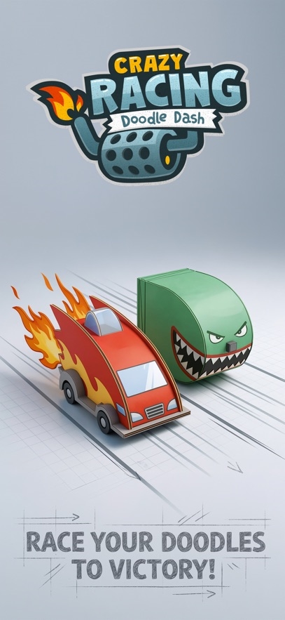Crazy Racing: Doodle Dash Hack