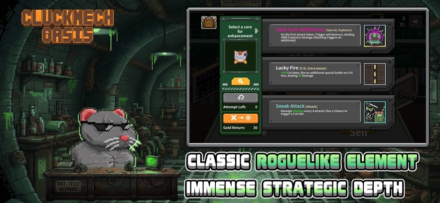 Cluckmech Oasis Hack