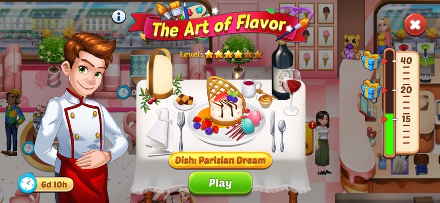 Pastry In Paris: Cooking Games Hack