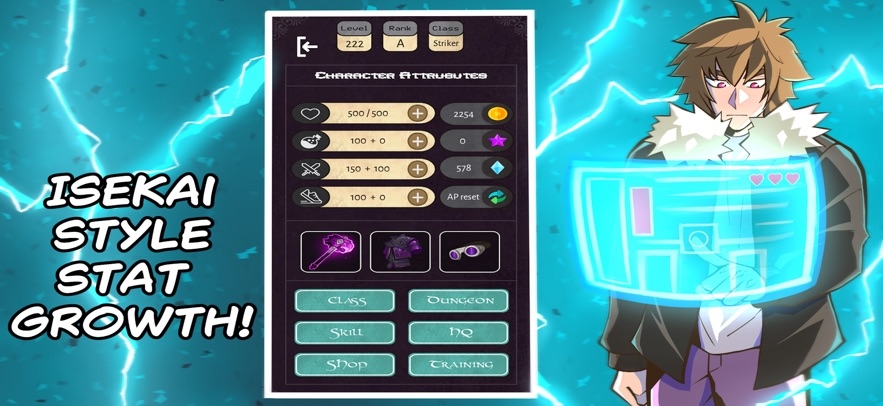 He who levels Alone! Hack