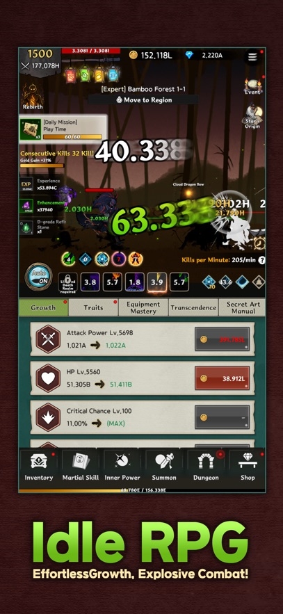 Idle Martial Legend Hack