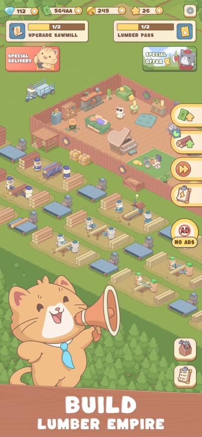 Idle Cat Lumber Hack
