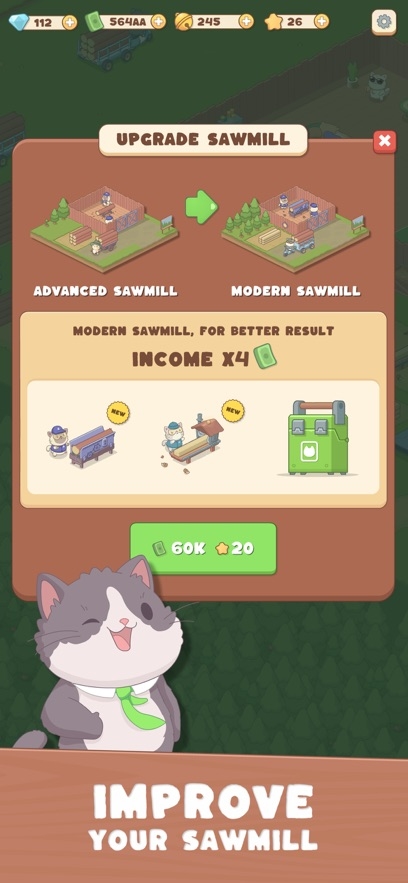Idle Cat Lumber Hack