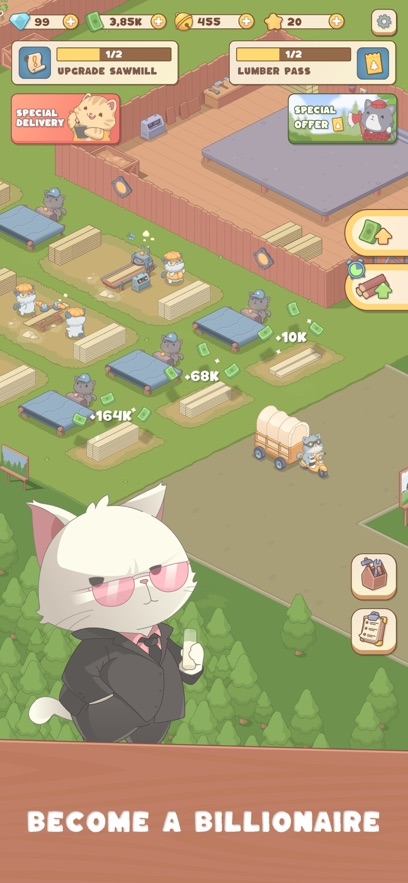 Idle Cat Lumber Hack
