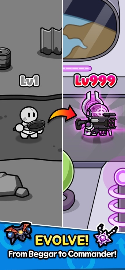 Junk Hero : Idle Hack