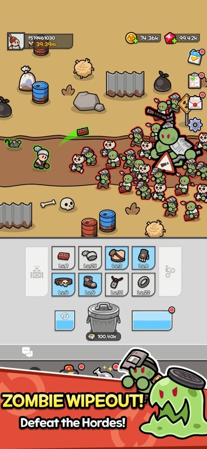 Junk Hero : Idle Hack