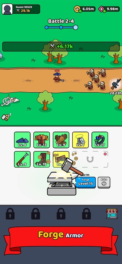 Forge Master – Idle RPG Hack