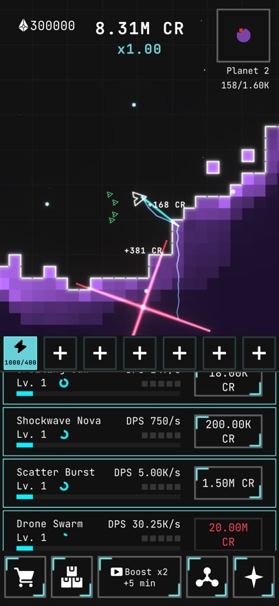 Auto Drill: Galaxy Hack