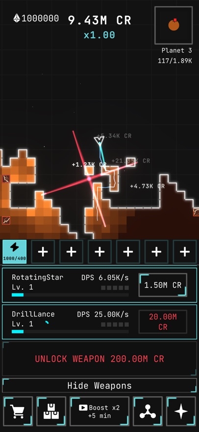 Auto Drill: Galaxy Hack