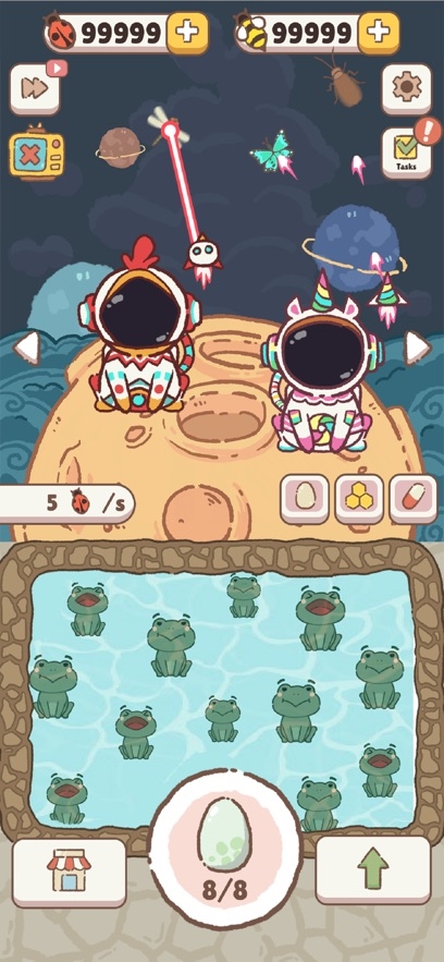 Frog Idle Hack
