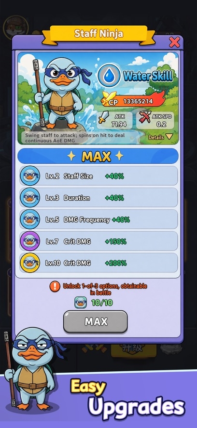 Duck Defense: Rogue Rush Hack