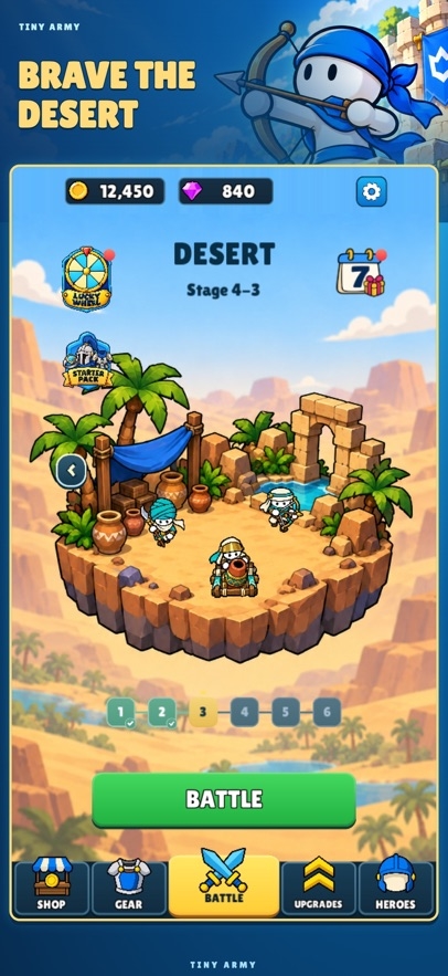 Tiny Army: Merge Defense RPG Hack