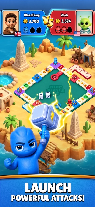 Dice Rivals: 1v1 Board Game Hack