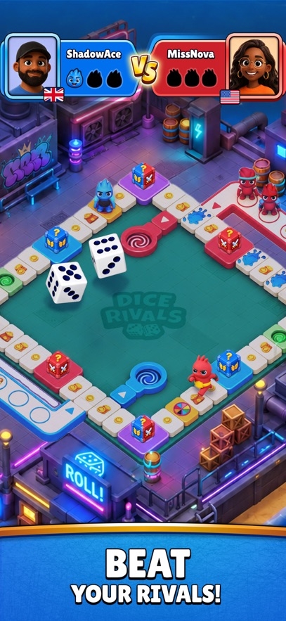 Dice Rivals: 1v1 Board Game Hack